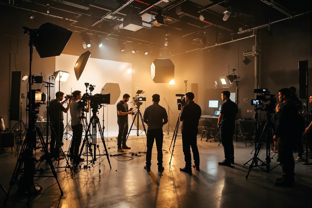 神秘电影制作现场