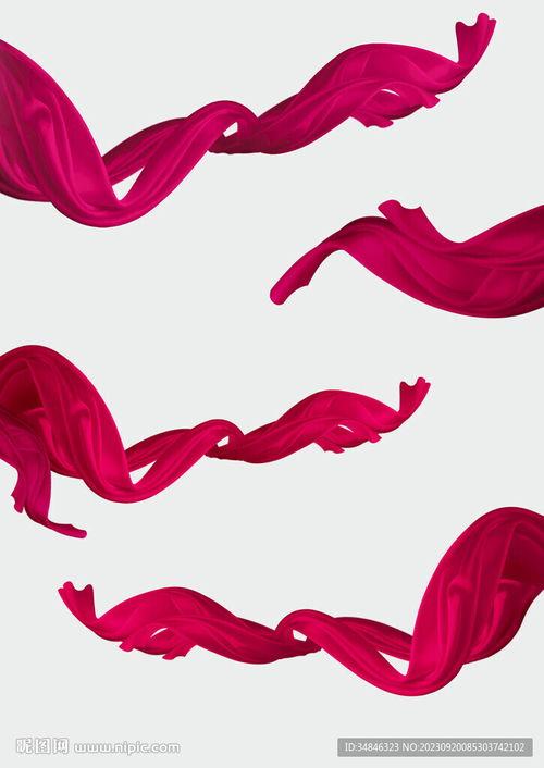 红飘带图片,革命精神的永恒传承